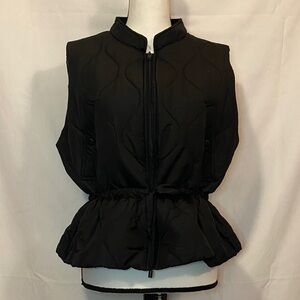 Marc New York Black Quilted Women's Vest